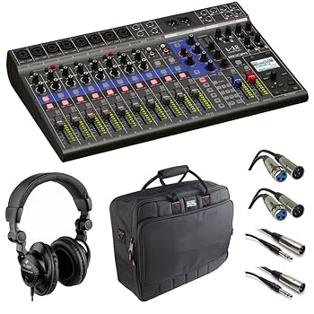 Amazon | Zoom LiveTrak L-12 - 12チャンネルデジタルミキサー